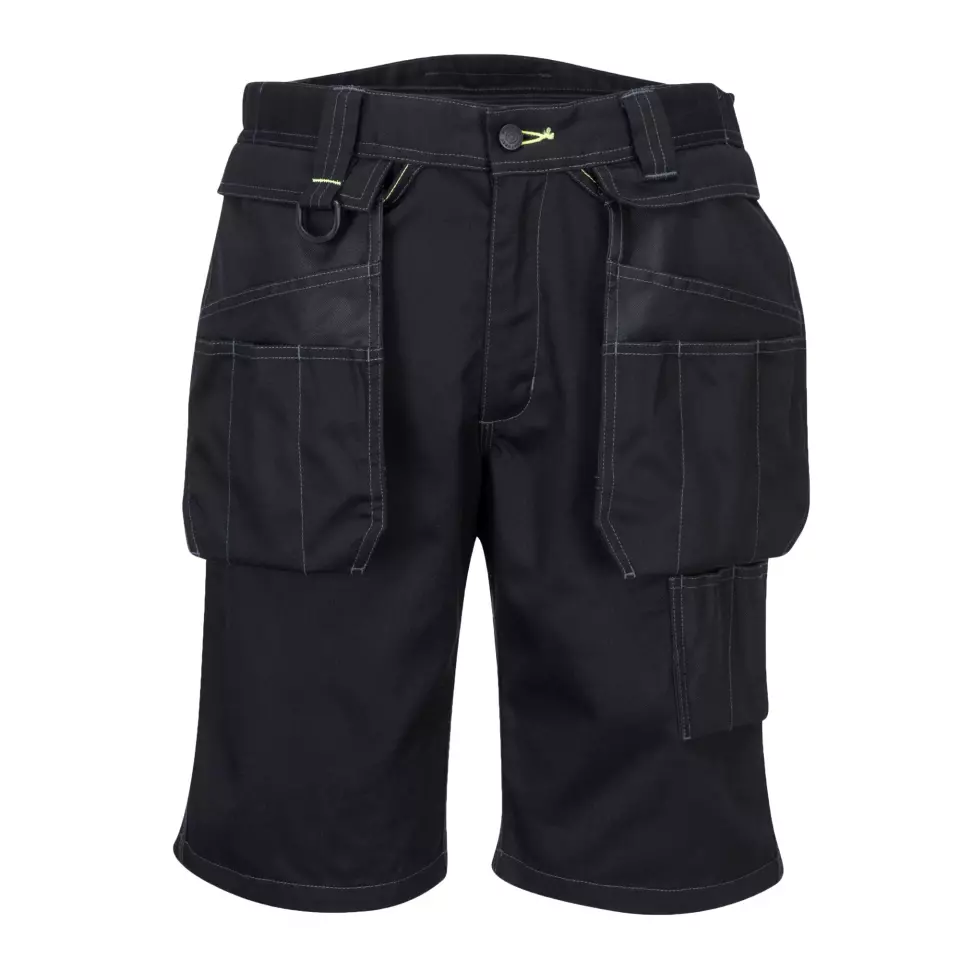 Portwest PW345BKR, PW3 hölster arbetsshorts, svart, image 1, gallery thumbnail