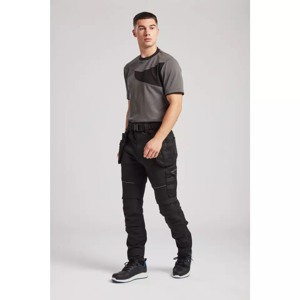 Portwest KX343BKR, KX3 Holster Jogger, Black, image 9, gallery thumbnail
