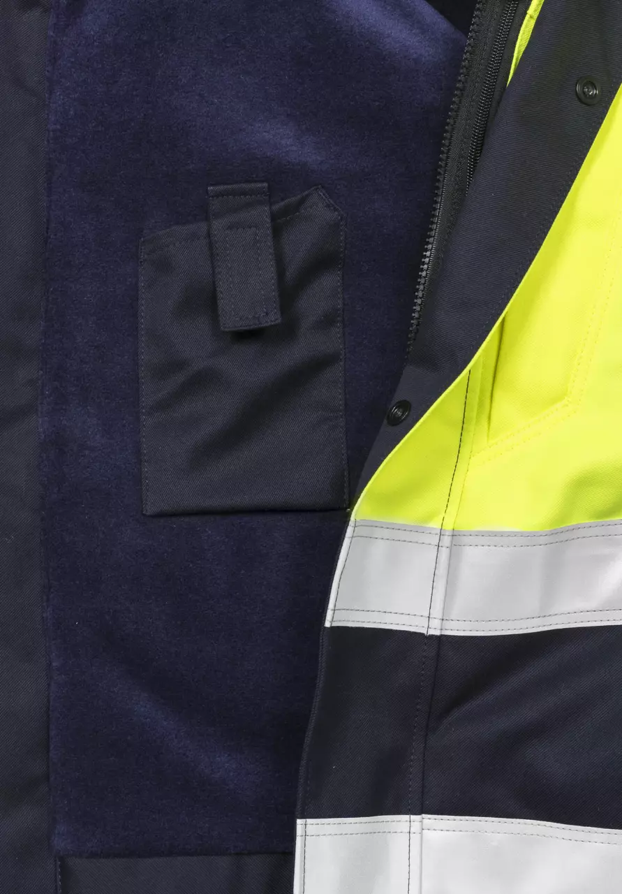 Fristads 119923-171, Flame Retardant Flamestat High Vis Winter Jacket Class 3 4185 ATHS, image 6, gallery thumbnail