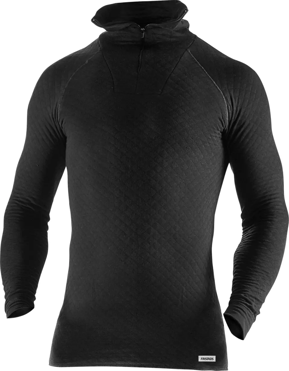 Fristads 127357-940, Long Sleeve Quarter Zip Shirt 742 PC, image 1, gallery thumbnail