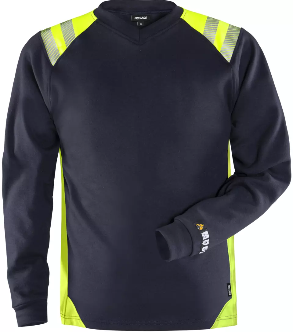 Fristads 131149-556, Flame Retardant Flamestat Long Sleeve T-Shirt 7360 TFL, image 1, gallery thumbnail