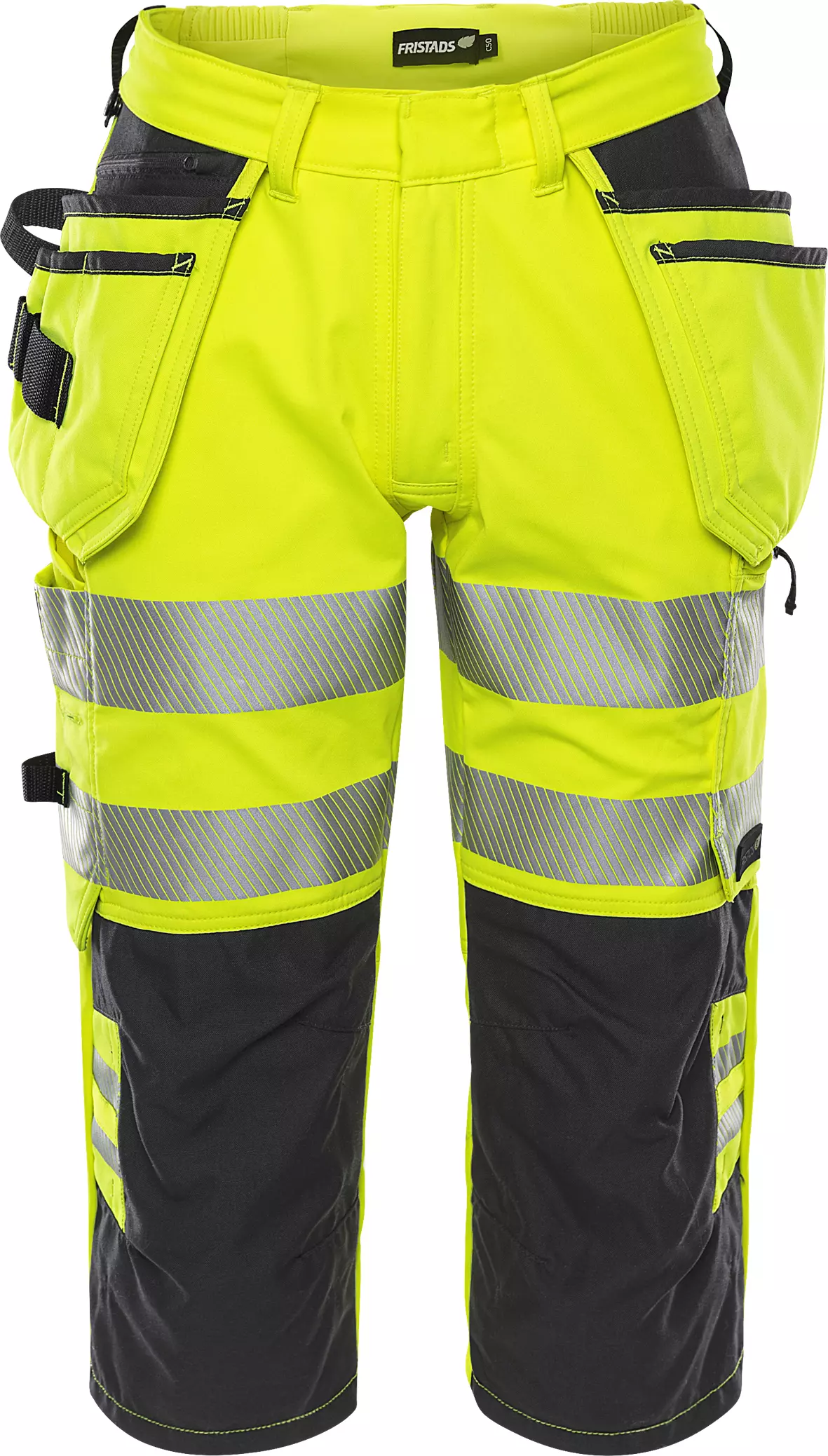 Fristads 301056-196, High vis Green stretch piraattihousut luokka 2 2666 GSTP, image 1