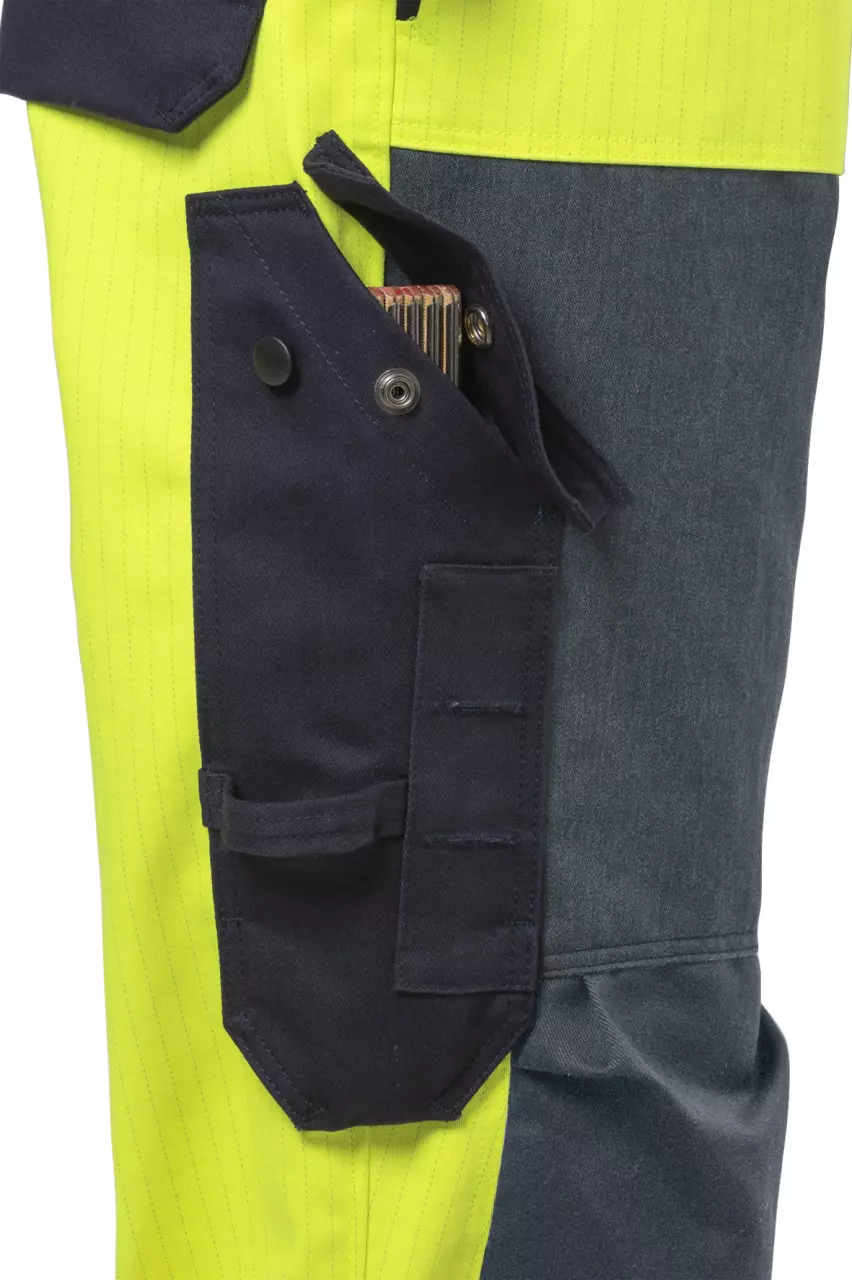 Fristads 125940-171, Flame Resistant High Vis Trousers Class 2 2585 FLAM, image 4, gallery thumbnail
