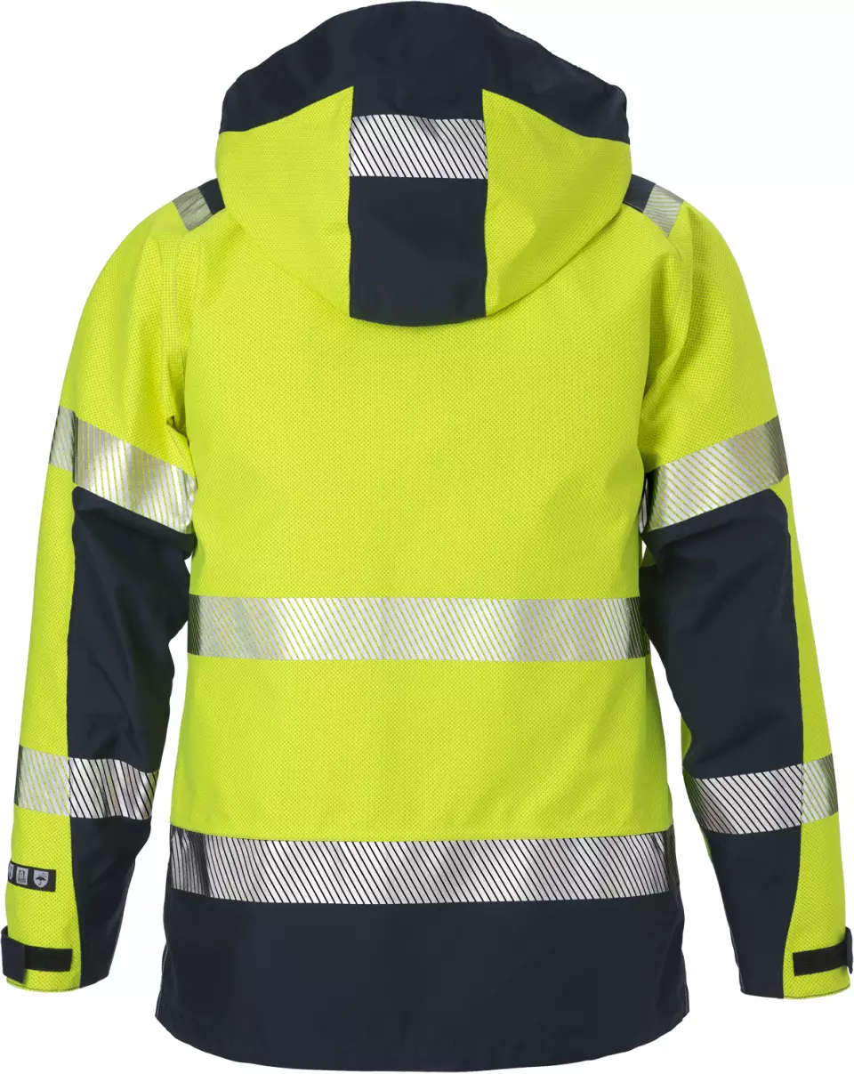 Fristads 129742-171, Flame Retardant Flamestat High Vis GORE-TEX PYRAD® Shell Jacket Women's Class 3 4195 GXE, image 2, gallery thumbnail