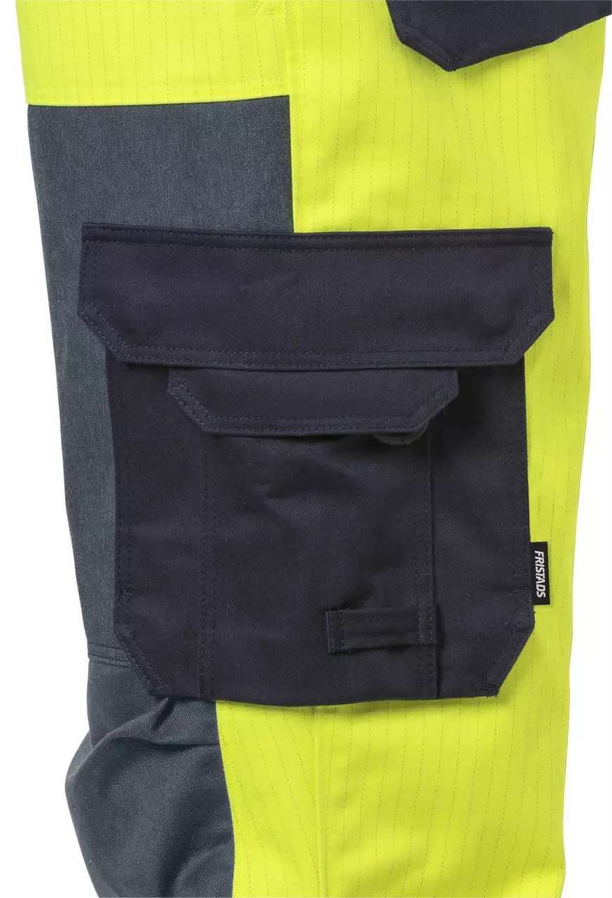 Fristads 125940-171, Flame Resistant High Vis Trousers Class 2 2585 FLAM, image 3, gallery thumbnail