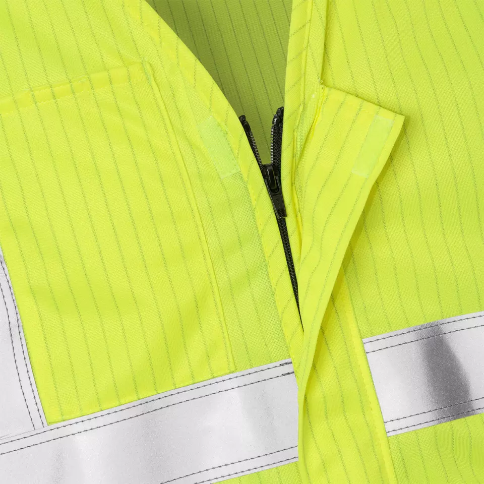 Fristads 124295-130, High vis Flame Retardant Vest Class 3 5023 FHA, image 3, gallery thumbnail