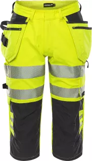 Fristads 301056-196, High vis Green stretch piraattihousut luokka 2 2666 GSTP