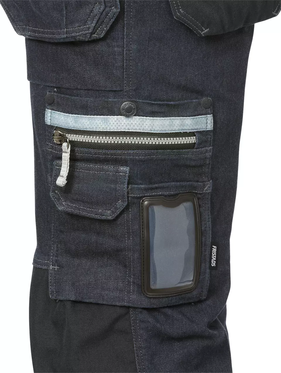  124152-545, Fristads Rakentajan denim stretch housut 2131 DCS, image 5, gallery thumbnail