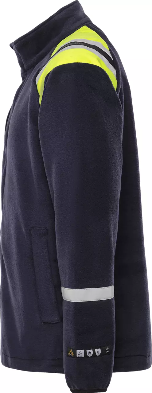 Fristads 109430-540, Flame Retardant Flamestat Fleece Jacket 4073 ATF, image 3, gallery thumbnail