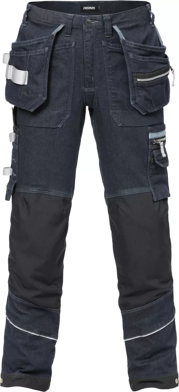  124152-545, Fristads Rakentajan denim stretch housut 2131 DCS, image 1, gallery thumbnail
