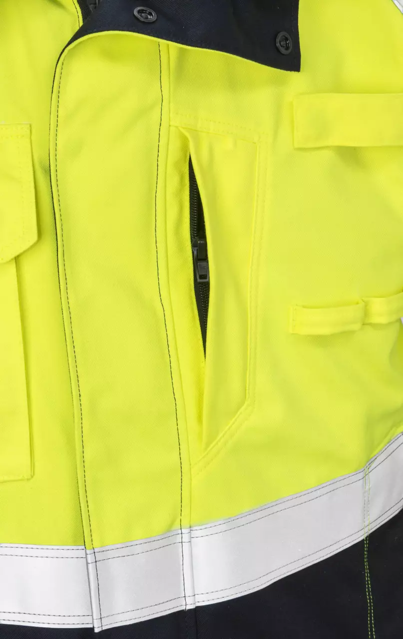 Fristads 119923-171, Flame Retardant Flamestat High Vis Winter Jacket Class 3 4185 ATHS, image 5, gallery thumbnail