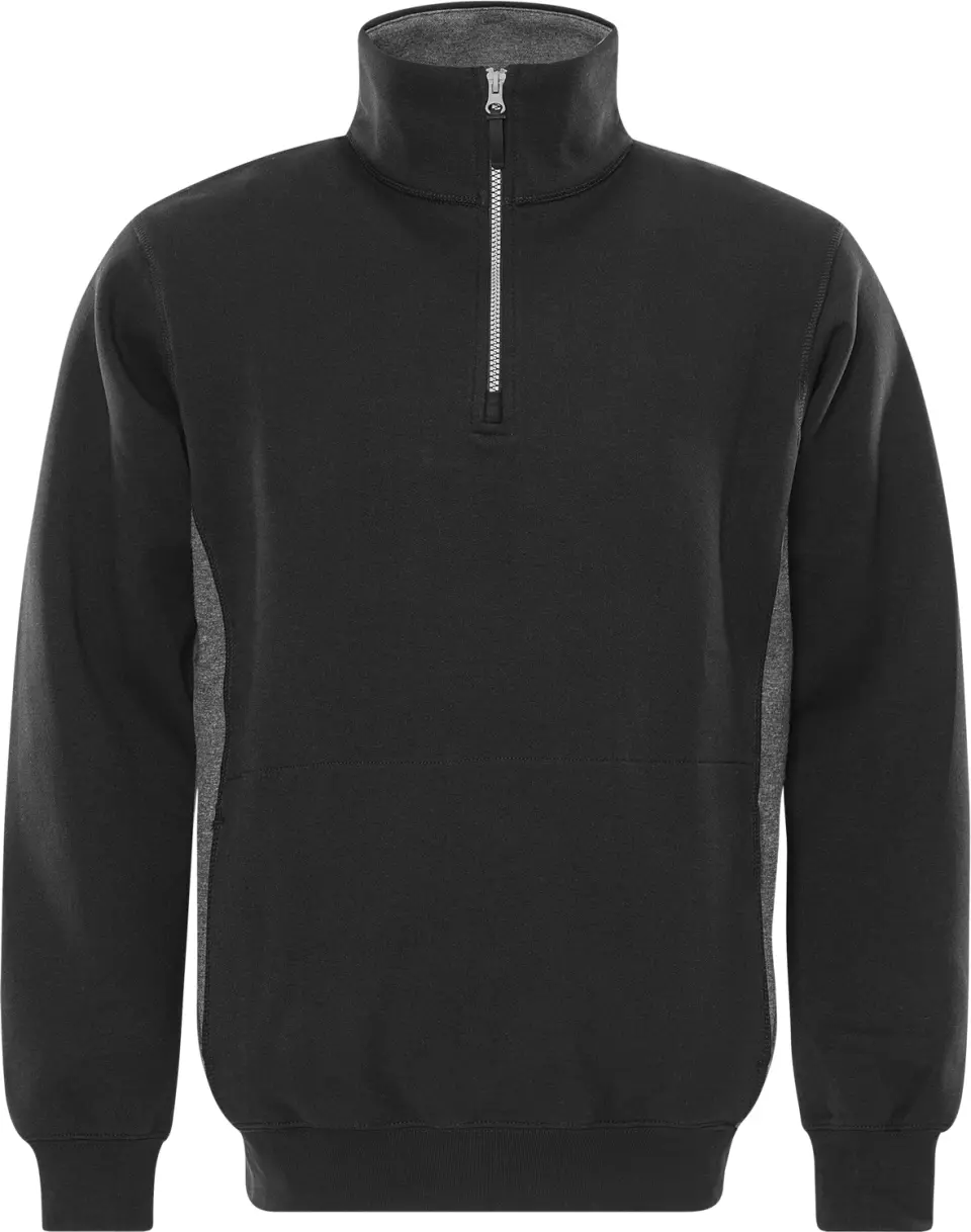 Acode 100209-940, Half Zip Sweatshirt 1705 DF, image 1, gallery thumbnail