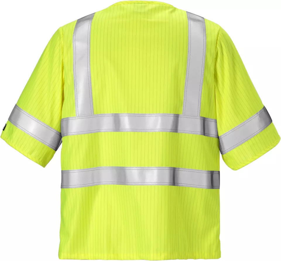 Fristads 124295-130, High vis Flame Retardant Vest Class 3 5023 FHA, image 2, gallery thumbnail