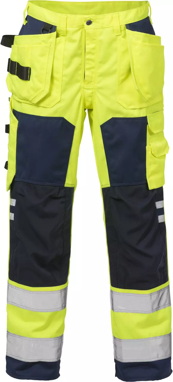 Fristads 100974-171, High vis rakentajan housut luokka 2, 2025 PLU, image 1, gallery thumbnail