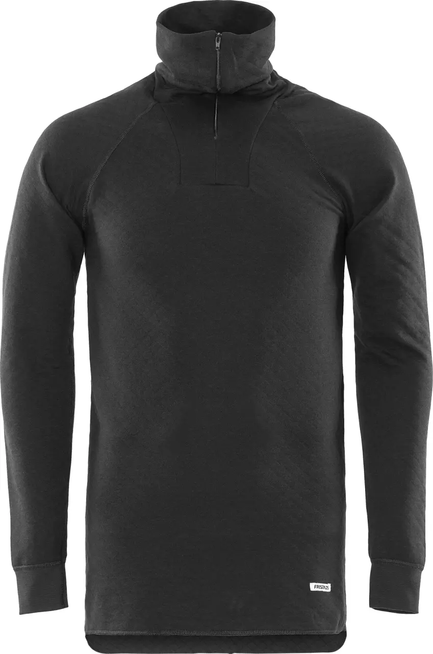 Fristads 127357-940, Long Sleeve Quarter Zip Shirt 742 PC, image 3, gallery thumbnail