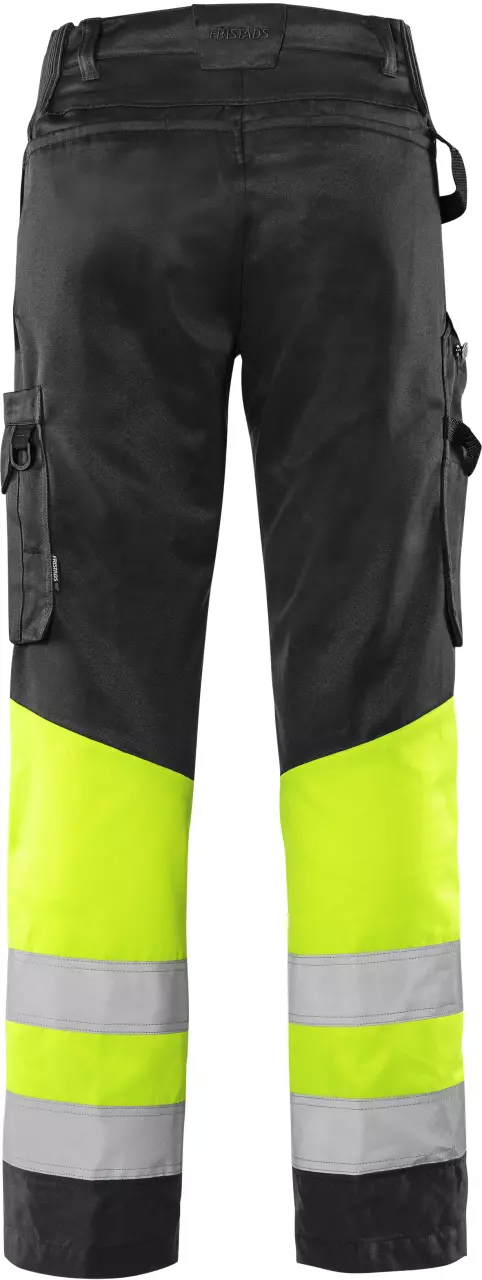 Fristads 134238-196, High vis Green Class 1 Pants 2649 GPLU, image 2, gallery thumbnail