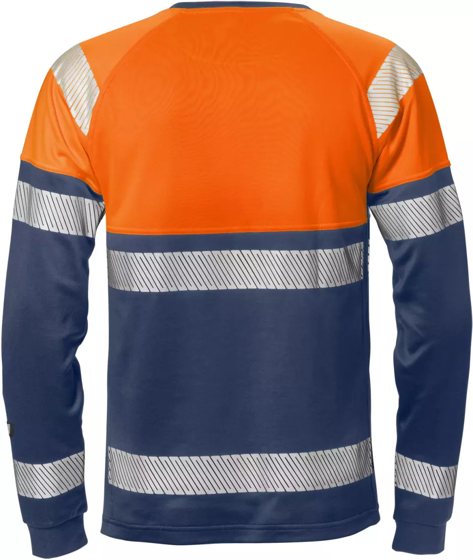 Fristads 129513-271, High vis Long Sleeve T-Shirt Class 1 7519 THV, image 2, gallery thumbnail