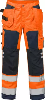 Fristads 100974-271, High vis rakentajan housut luokka 2, 2025 PLU
