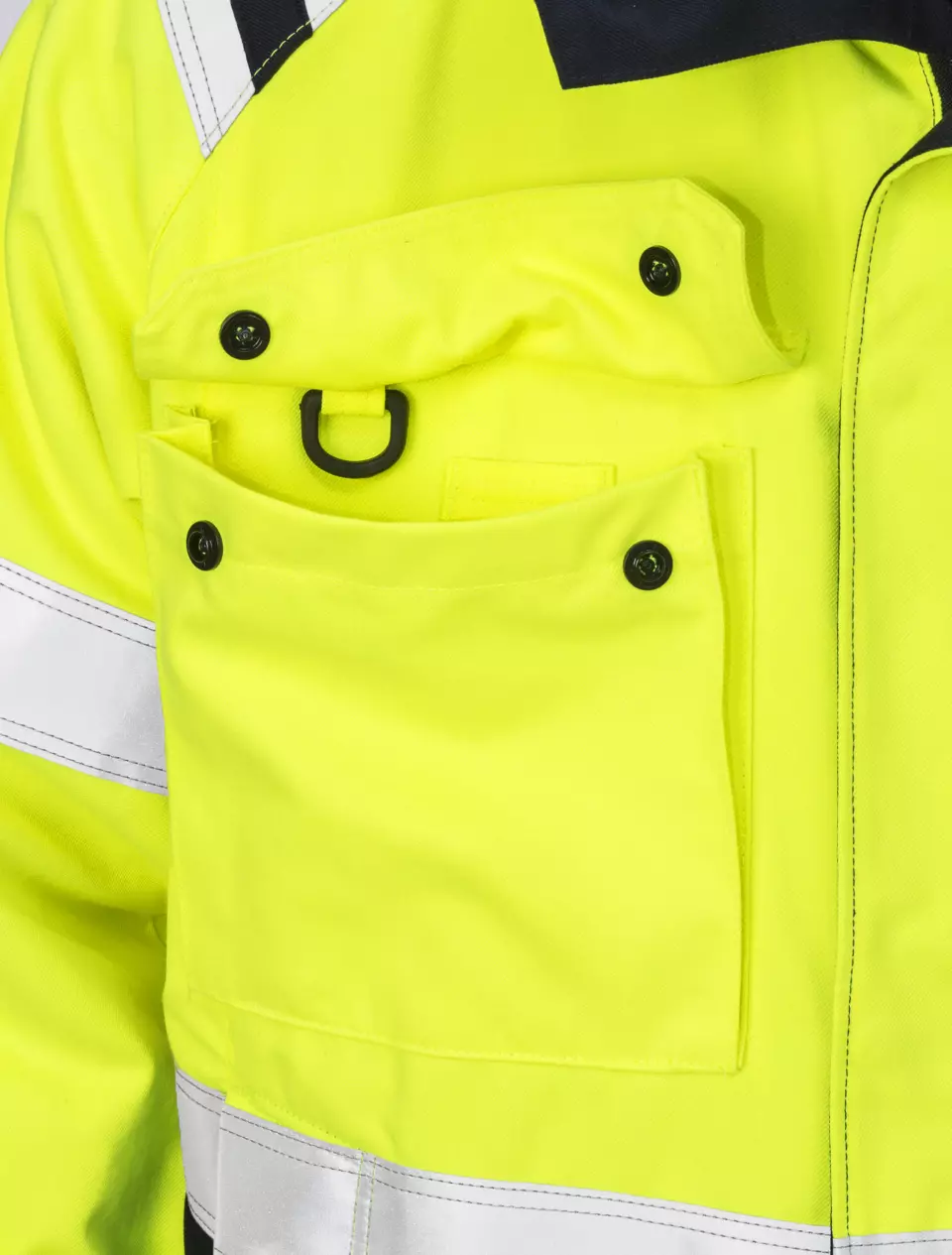 Fristads 119923-171, Flame Retardant Flamestat High Vis Winter Jacket Class 3 4185 ATHS, image 4, gallery thumbnail