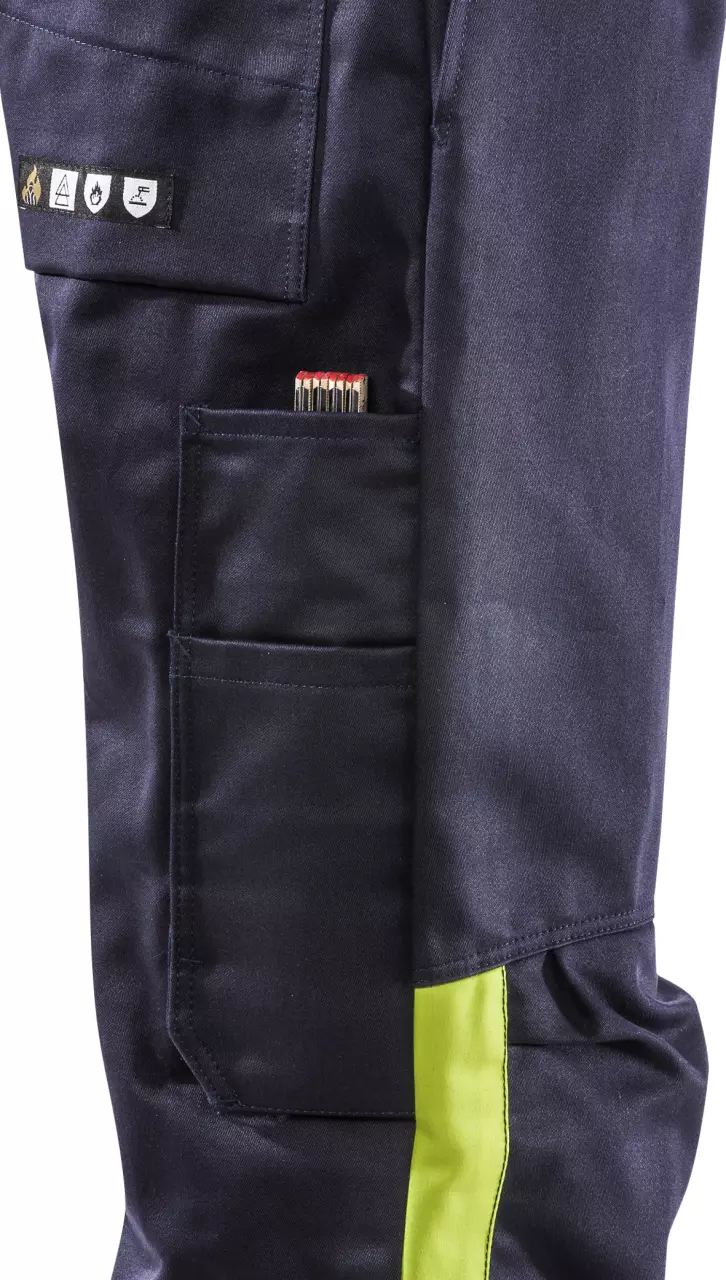 Fristads 100330-540, Flame Retardant Welding Trousers 2031 FLAM, image 3, gallery thumbnail