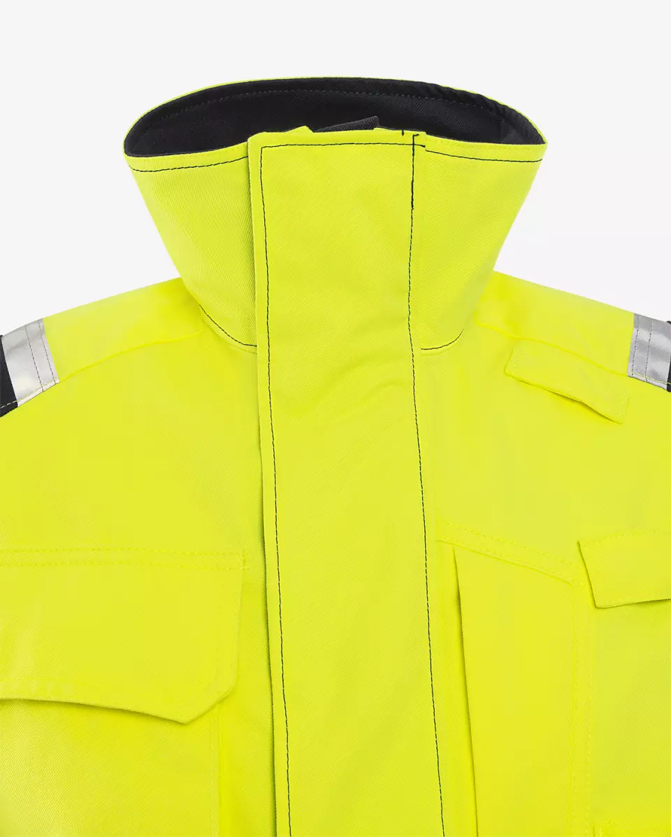 Fristads 119922-171, Flame Resistant Flamestat High Visibility Jacket Class 3 4175 ATHS, image 5, gallery thumbnail