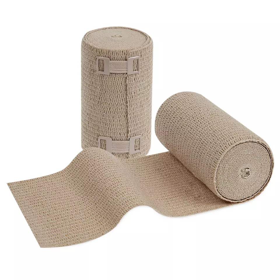 Meditrade 1563, ABE Ven® Heavy-Duty Permanently Elastic Long-Stretch Bandage, 8 cm x 7 m, image 1, gallery thumbnail
