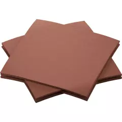 Duni 202958, Bio Dunisoft® Napkin 20x20cm 1/4 Chestnut