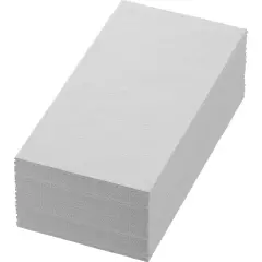 Duni 202887, Tissue Napkin 40x40cm 2-Ply 1/8 White
