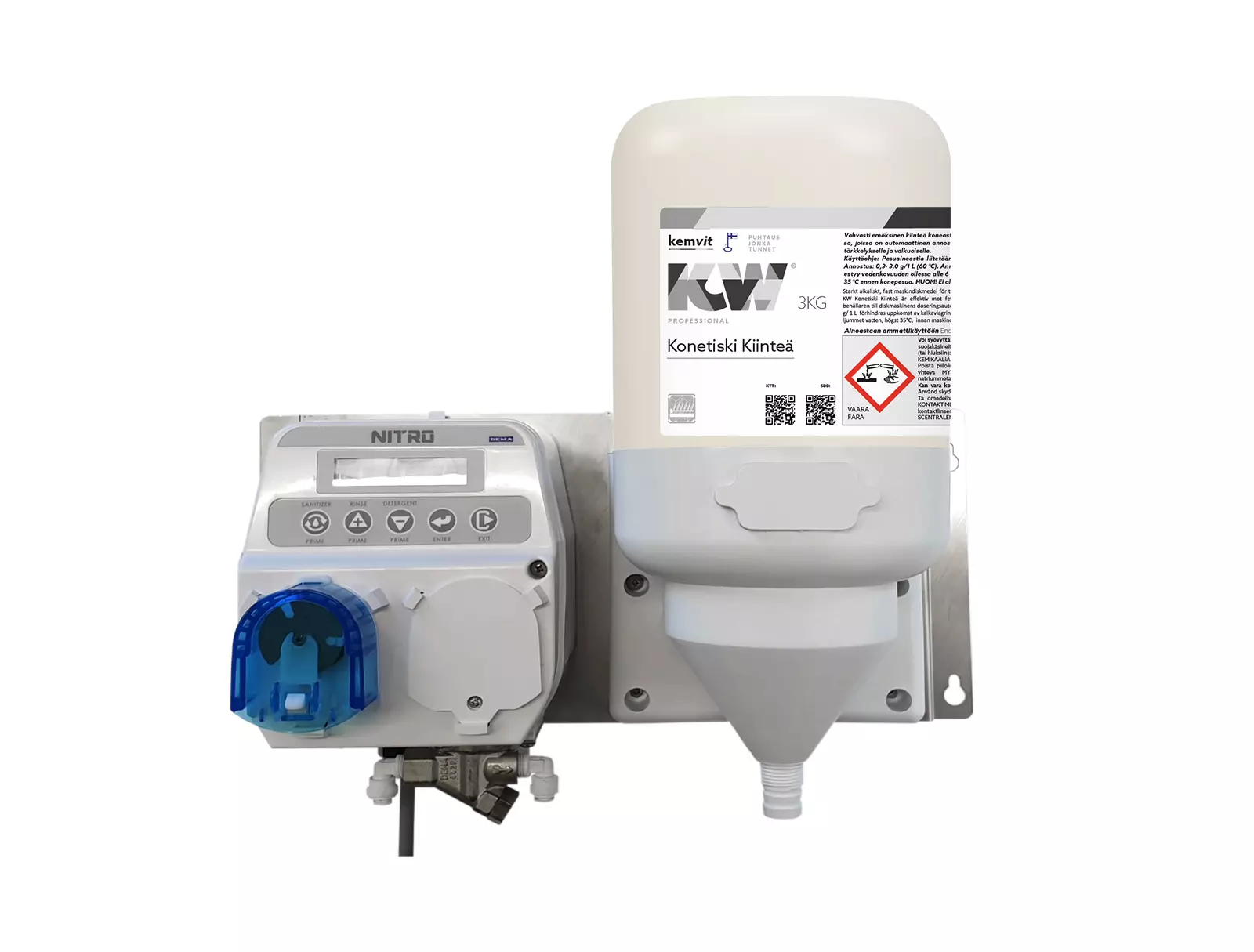 Kemvit D88700, Automatic Dispenser for Solid Dishwasher Detergent, image 1