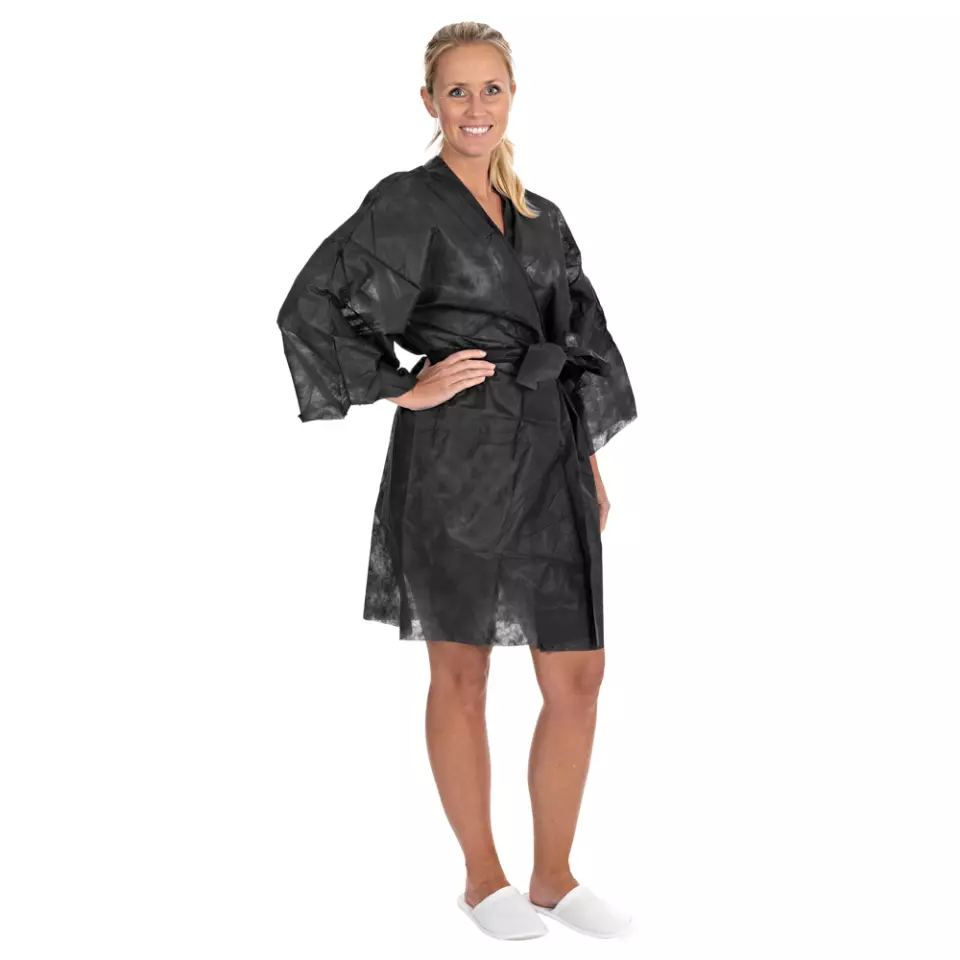 Hygostar 300204, PP Kimono, Black, image 1, gallery thumbnail