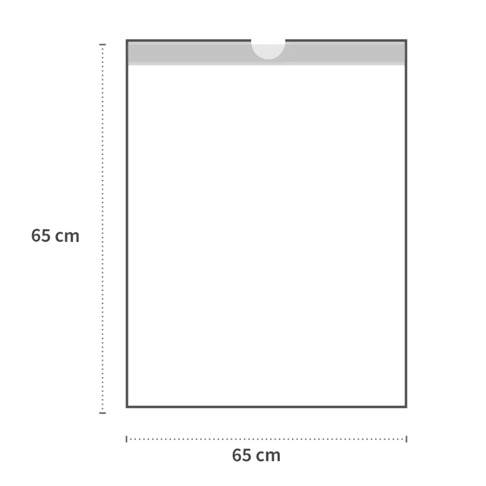 HygoClean 32451, Eco LDPE Garbage Bags, 60 l, Grey, Roll, image 4, gallery thumbnail