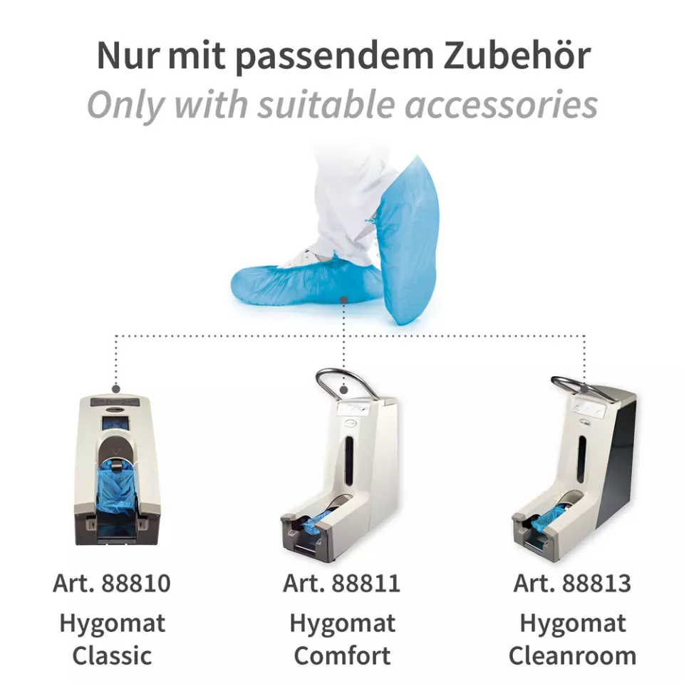 Hygostar 2850H, Hygomat CPE Überschuhe, Blau, image 7, gallery thumbnail