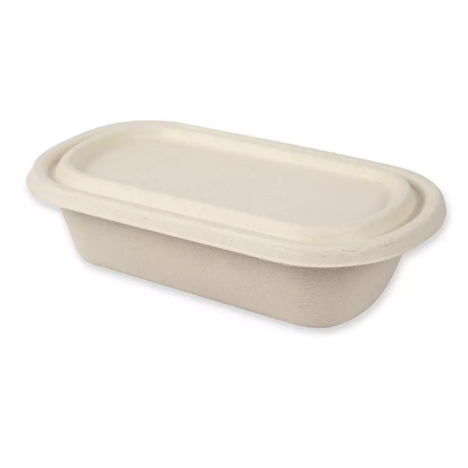NATUREStar 411515, Bio-Bagasse Snackschalen, 236 x 135 x 55 mm, 800 ml, Oval, image 8, gallery thumbnail