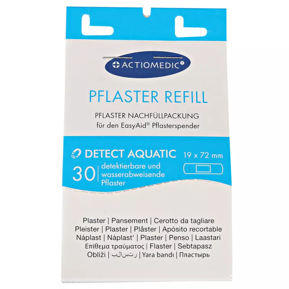 Franz Mensch 50086, EasyAid Detect Aquatic Pflasterstreifen, PE, Detektierbar, image 2, gallery thumbnail