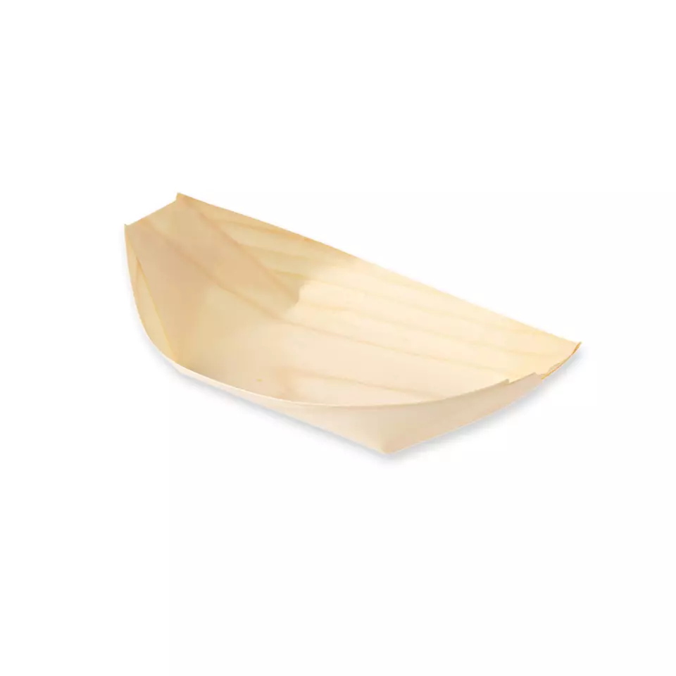 NATUREStar 38835, Bio-Holz Fingerfood-Schiffchen, 180 x 85 mm, image 1, gallery thumbnail