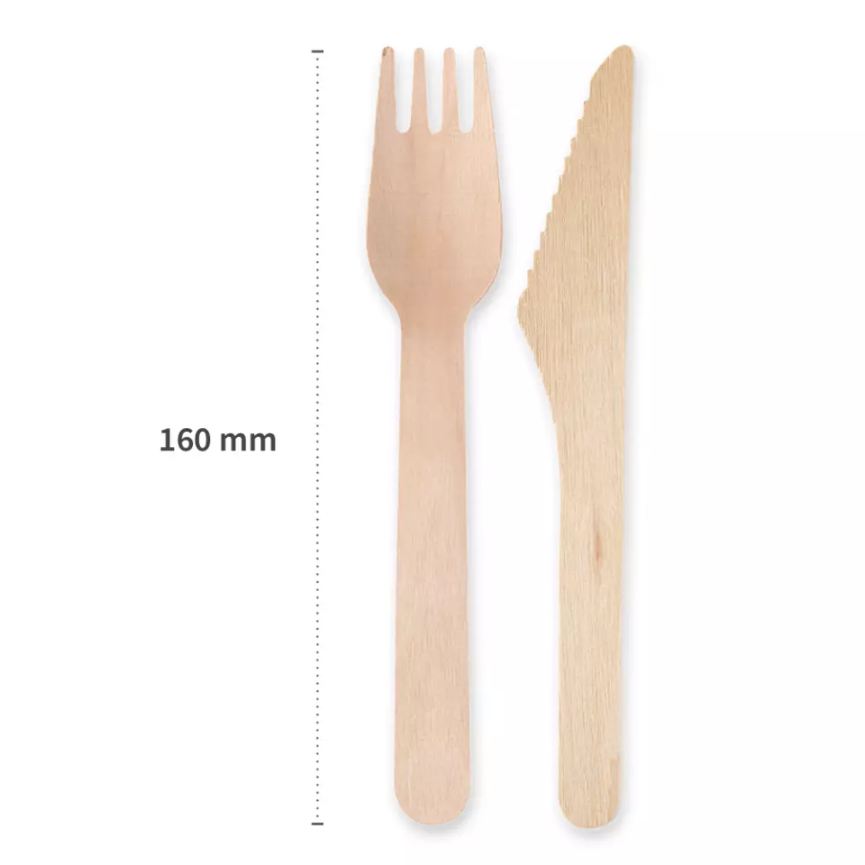NATUREStar 388604, Bio-Doppel-Holzbesteck-Sets, FSC® 100%, image 3, gallery thumbnail