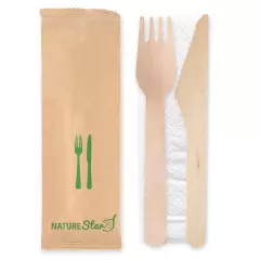 NATUREStar 388604, Bio-Doppel-Holzbesteck-Sets, FSC® 100%