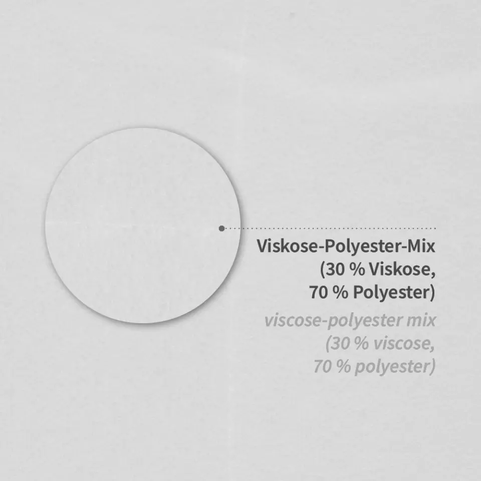 Hygostar 53622, Care Light Pflegetücher, 29 x 38 cm, Viskose/Polyester, gefaltet, Weiß, image 3, gallery thumbnail
