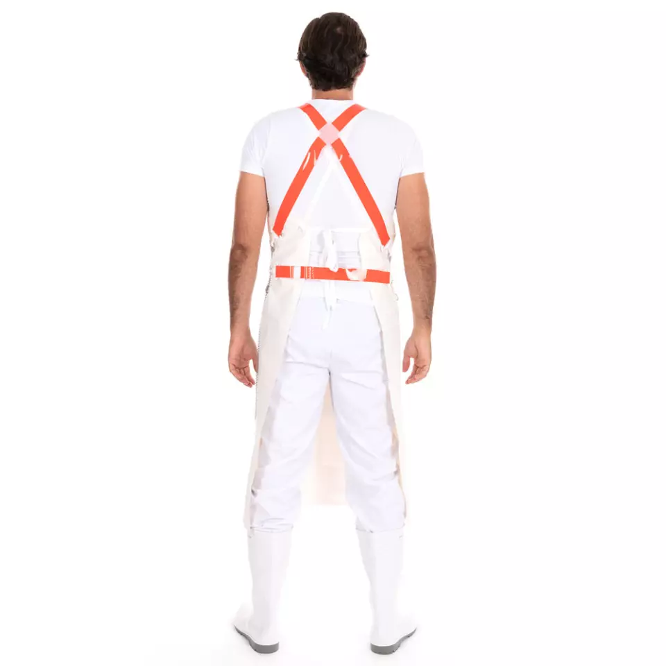 Franz Mensch 33803, Stainless Steel Stab Protection Apron, 75 x 50 cm, image 4, gallery thumbnail