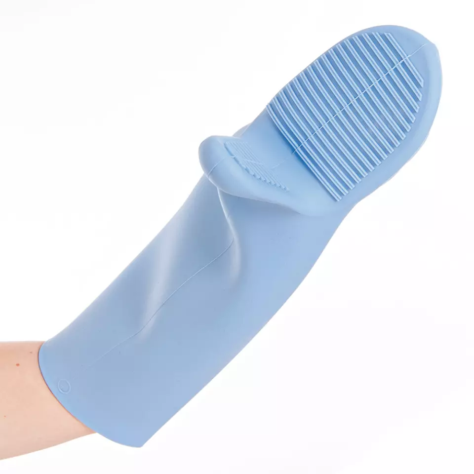 Hygostar 33215, Shark Silikon-Ofenhandschuhe, 44 cm, Hellblau, image 1, gallery thumbnail