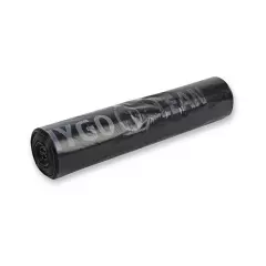 HygoClean 32653, Light LDPE Waste Bags, 70 l, Black, Roll
