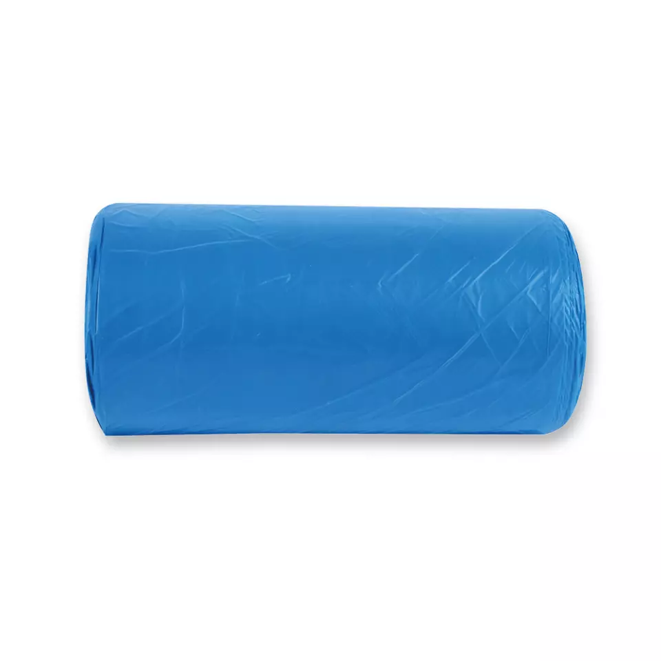 HygoClean 32576, Premium HDPE Waste Bags, 120 l, Blue, Roll, image 3, gallery thumbnail