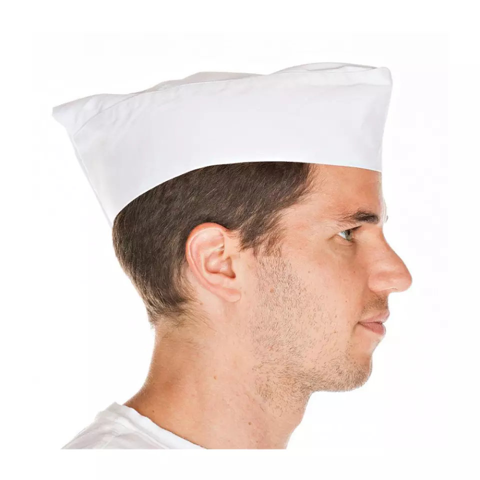 Hygostar 0081, Polycotton Forage Hats, White, image 2, gallery thumbnail