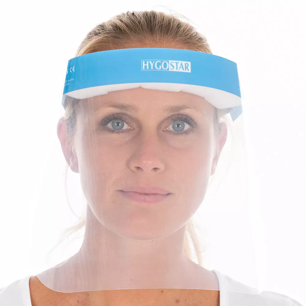 Hygostar 8520, PET Face Shield, 3S, Transparent, image 2