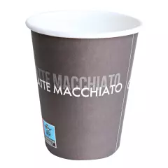 Hygostar 400103, FSC®-mix To Go Coffee Cups, 250 ml / 10 oz, ø 90 mm (Paperboard/PE)