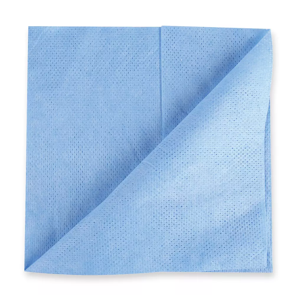 HygoClean 3175, Hygotex Pleated Viscose Cleaning Cloths, Blue, image 1