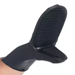 Hygostar 332158, Shark Silikon-Handschuhe, 30 cm, Schwarz