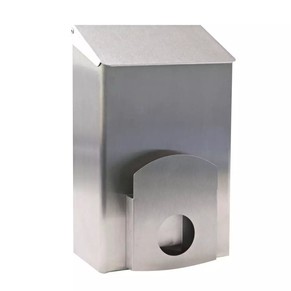 HygoClean 88962, Hygiene Plus Waste Bin, Stainless Steel, image 1, gallery thumbnail