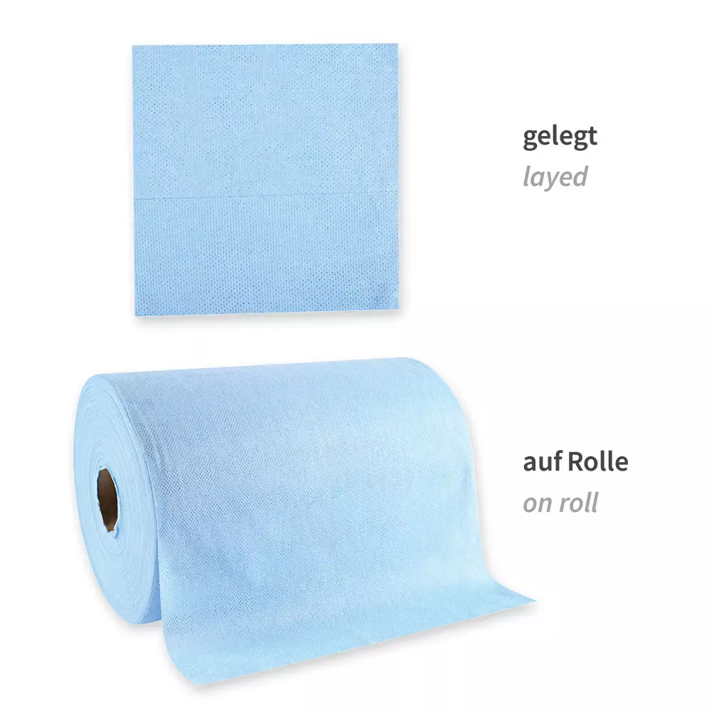 HygoClean 3175, Hygotex Pleated Viscose Cleaning Cloths, Blue, image 5