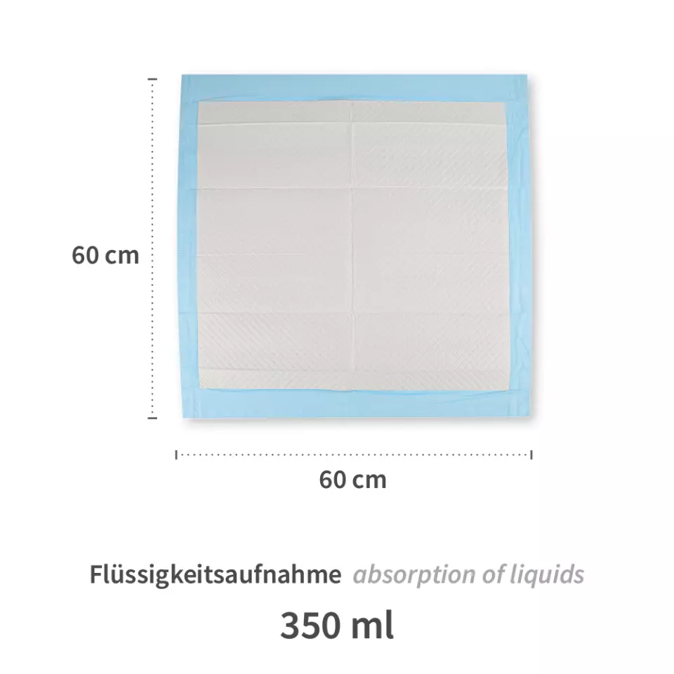 Hygostar 52787, PP/Recycled Paper/PE Bed Underpads, 60 x cm (assuming the length value will be added), image 3, gallery thumbnail
